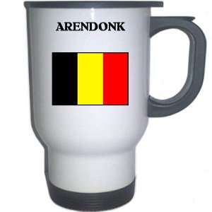  Belgium   ARENDONK White Stainless Steel Mug Everything 