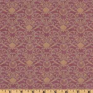  44 Wide Moda Gypsy Rose Scrollwork Lilac Fabric By The 