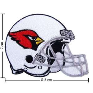 Arizona Cardinals Helmet Logo Iron On Patches