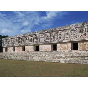 at the Mayan Site of Uxmal, UNESCO World Heritage Site, Uxmal, Yucatan 
