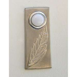  Mint Leaf Pewter Doorbell