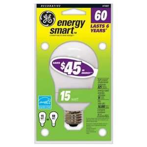  GE Soft White Bulbs, 15W (3 pack)
