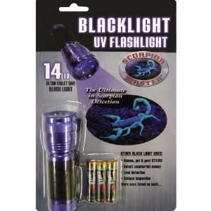  Scorpion Master 14 LED UV Blacklight Flashlight