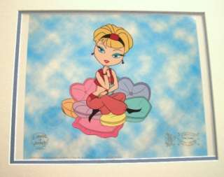 Dream Of Jeannie Animated Sericel 194 / 250 Ltd Ed  
