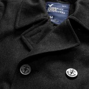 American Eagle Mens Wool Peacoat 3XL NWT