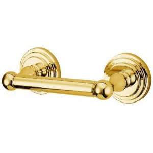  New   MILANO TOILET PAPER HOLDER Polished Brass Finish by 