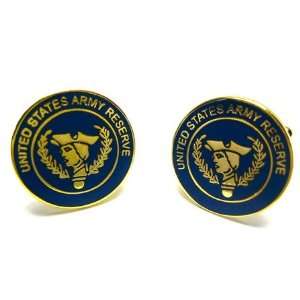  US Army Reserve Brass Cufflinks Jewelry