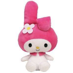  Ty Beanie Babies Hello Kitty My Melody pink white toy N 