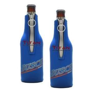  Busch Bottle Suits  Neoprene Beer Koozies   Set of 2 