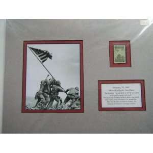  USMC Iwo Jima Stamp Art 
