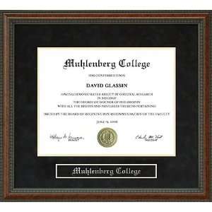  Muhlenberg College Diploma Frame