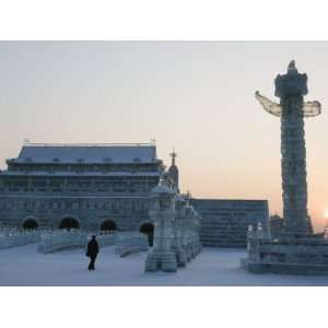  Ice Lantern Festival, Harbin, Heilongjiang Province 