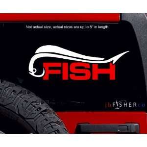  Dolphin Fish Decal 