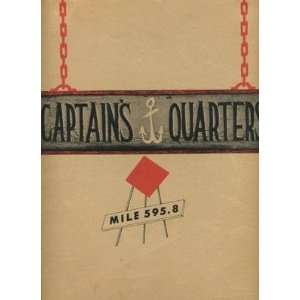  Captains Quarters Menu Harrods Creek KY Mile 595.8 