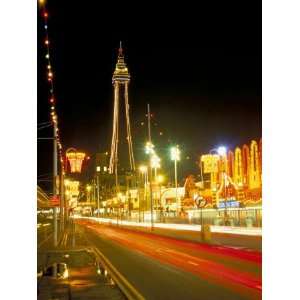  Blackpool Tower and Illuminations, Blackpool, Lancashire 