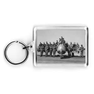  Royal Air Force de Havilland Vampire   Acrylic Keyring 