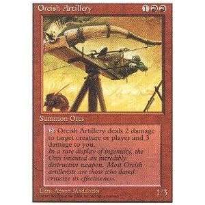   Magic the Gathering   Orcish Artillery   Fourth Edition Toys & Games