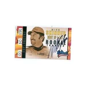  Mike Skinner autographed Trading Card (Auto Racing) Wheels 
