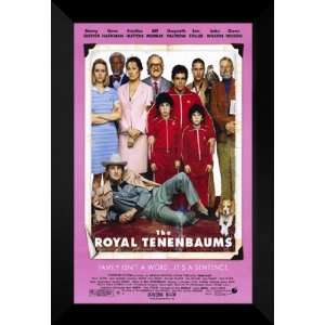  The Royal Tenenbaums 27x40 FRAMED Movie Poster   B 2001 