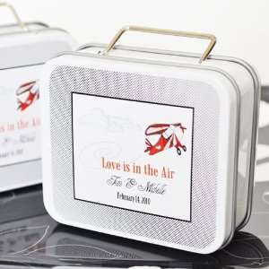  Love is in the Air Suitcase Favor Tin Health & Personal 