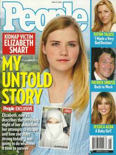 Elizabeth Smart, Tatum ONeal, Patrick Swayze, Andrea Evans, June 23 