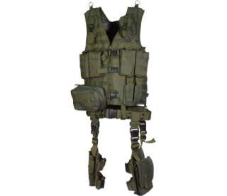 NEW UTG ULTIMATE MODULAR 10 PIECE MOLLE WEB VEST KIT RIFLE MAG POUCH 