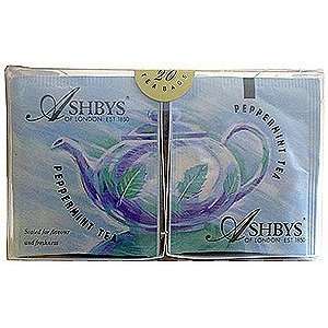Ashbys Peppermint Herbal Tea 20 bags  Grocery & Gourmet 