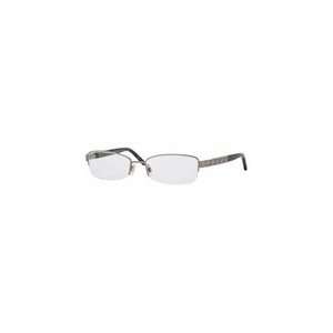  BURBERRY BE 1140 1006 METAL SEMI RIMLESS EYEGLASSES 