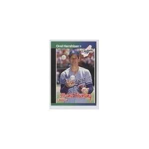  1989 Donruss #648   Orel Hershiser/(59 and Counting 