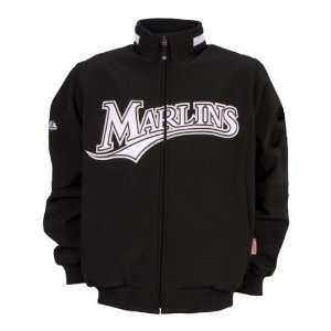  Marlins Majestic Therma Base Premier Jacket YOUTH Sports 