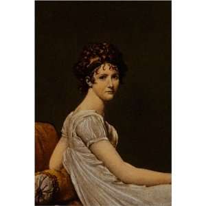  Madame Recamier by Jacques Louis David, 17 x 20 Fine Art 