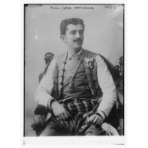  Photo Prince Danilo, Montenegro, in uniform 1900