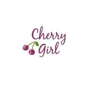 Cherry girl   wall decal   selected color Red   Want different color 