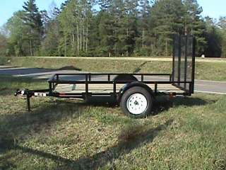 5X10 Utility Trailer; Motorcycles; ATVs; Lawn Mower  