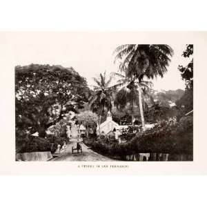  1912 Halftone Print San Fernando Trinidad Tobago Caribbean 