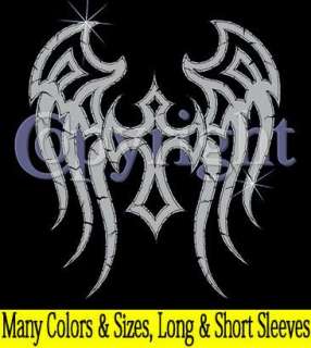 COOL Cross Wings~Angel Gothic T Shirt~Back S 2XL LS SS  