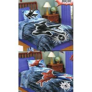  SpiderMan 3 Bedding Reversible Comforter, Twin