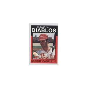 1988 El Paso Diablos Best #5   George Canale  Sports 