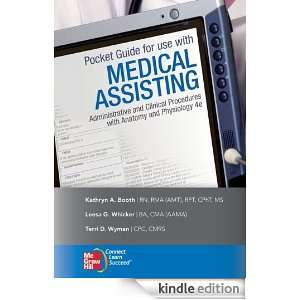 Pocket Guide to accompany Medical Assisting Administrative and 