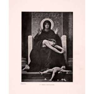  1903 Print Virgin Consolation La Vierge Consolatrice 