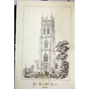    Saint Marys Church Bloeham 1855 Oxfordshire Wickes