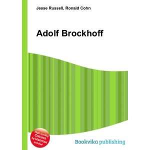  Adolf Brockhoff Ronald Cohn Jesse Russell Books