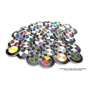  Bimmian ROUAA2X21 Colored Roundel Emblems  7 Piece Kit For Any BMW 
