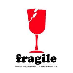 Fragile Label 3 x 4, ipm 301, 500 per roll