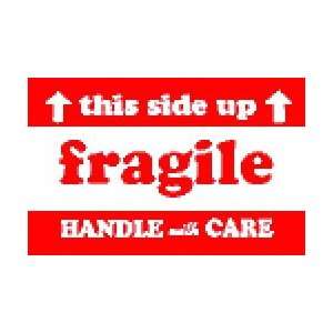 Fragile Label 2.5 x 2.5