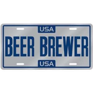 New  Usa Beer Brewer  License Plate Occupations