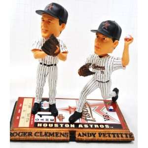 Houston Astros rare Duel Player (Roder Clemens#22 & Andy Pettette #21 