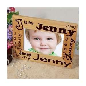  Personalized Baby Name Frame   A is for