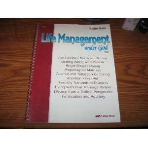    Life Management Under God Teacher Guide Beka Horton Books