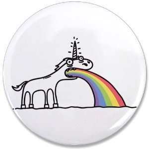 Button Unicorn Vomiting Rainbow